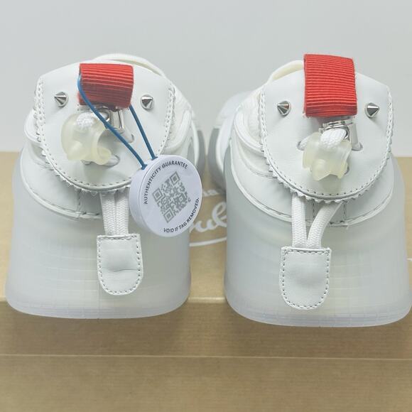 Christian Louboutin Leather Sneakers ARPOADOR Flat Size 41.5 US 8.5 White main image 10